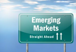 Highway Signpost "Emerging Markets"
